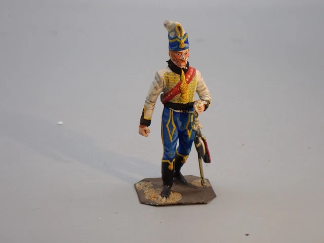 PLOMB Figurines D'artistes - Sur Base Rose? Tambour Major EUR 12,60 - FR