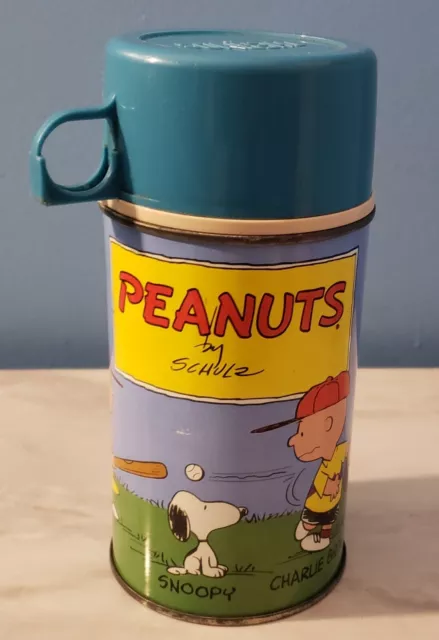 Vintage Peanuts Thermos, 8 Oz Snoopy Thermos 1958, Vintage Child