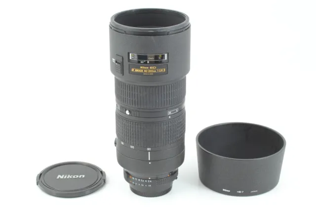 [ NEAR MINT+++ ] Nikon AF Nikkor 80-200mm f/2.8 D New type Autofocus from JAPAN