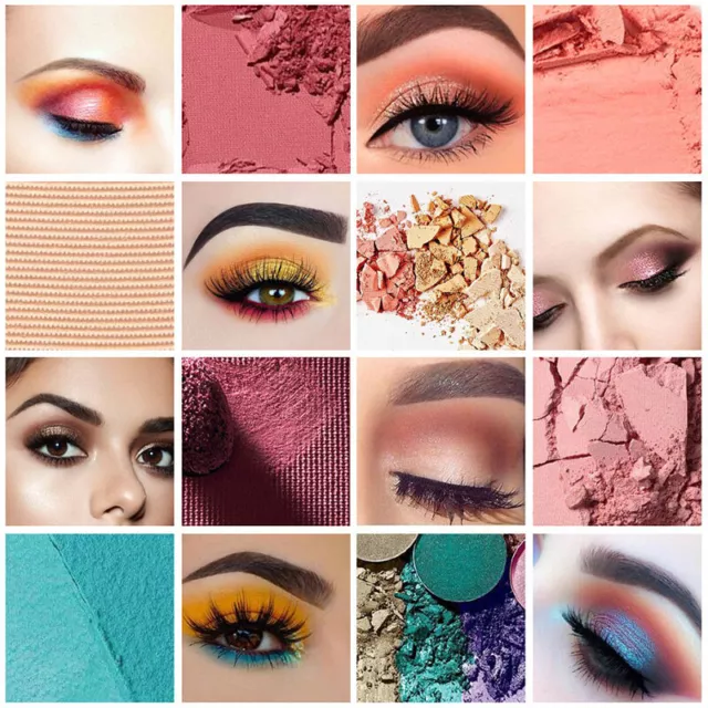 Paleta de 40 colores sombra de ojos maquillaje crema sombra de ojos mate brillo conjunto cosmético 3