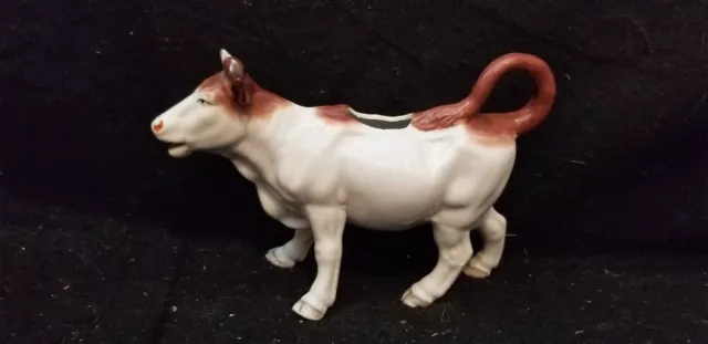 Vintage French Porcelain Cow Creamer