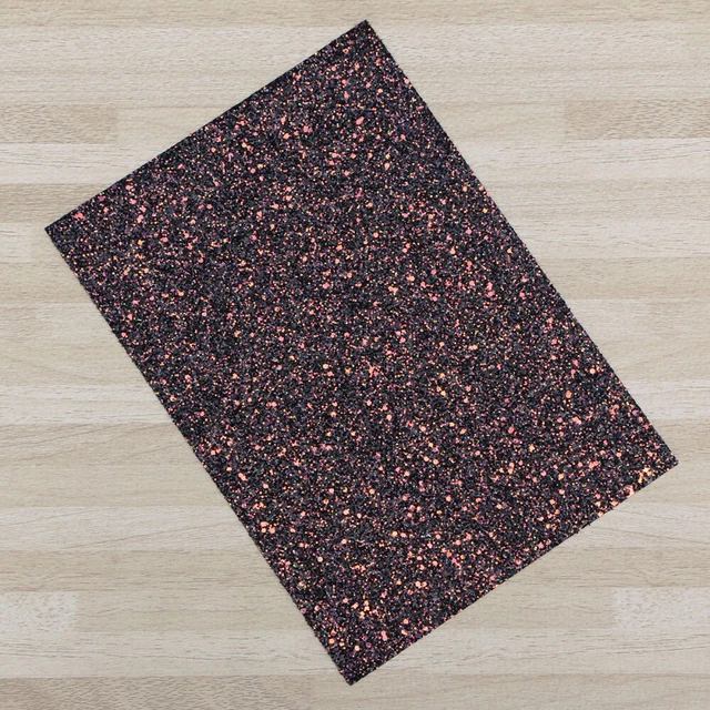 3 pz foglio lucido glitter fai da te