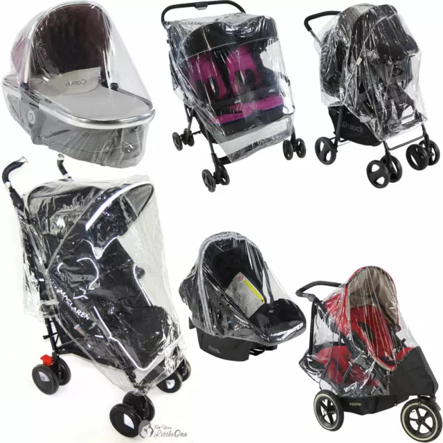Universal Baby Rain Cover For Pushchair Stroller Pram Double Buggy Carrycot