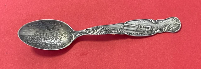 Pikes Peak Signal Station Gorham Sterling Silver 10.4g 4” Souvenir Spoon