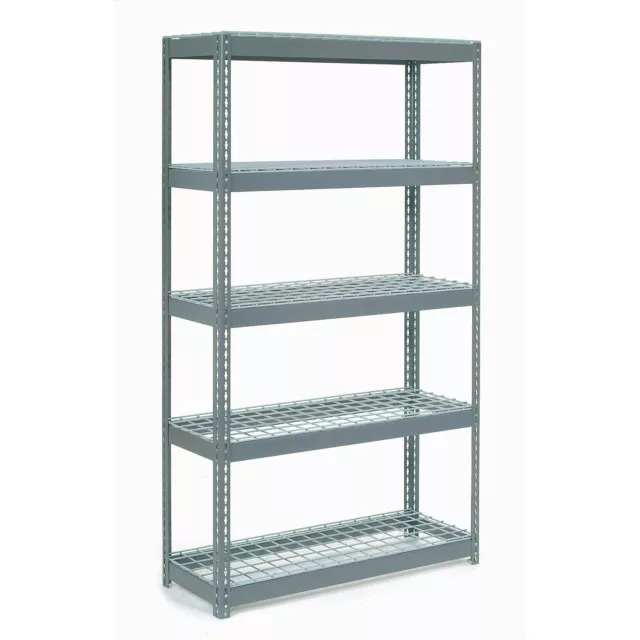 Global Industrial Extra Heavy Duty Shelving 48"W x 24"D x 72"H With 5 Shelves