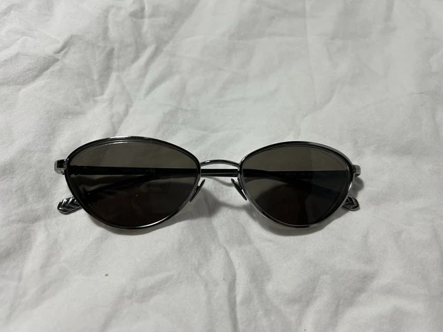 CHANEL Cat Eye Sunglasses 4255 Black Metal