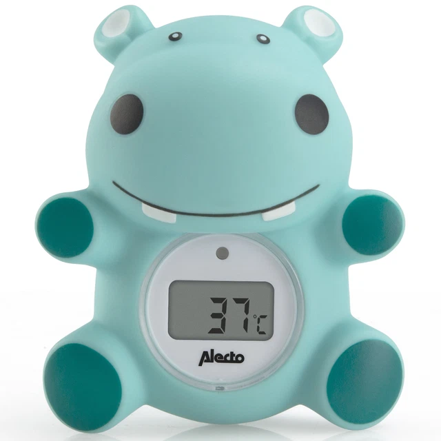 Alecto BC-11 HIPPO - Raum- und Badewannenthermometer - Nilpferd