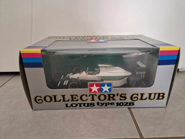 Rare maquette, Mini F1, Lotus type 102B, Tamiya 28001, 1/28 Plastique