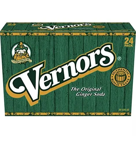 Vernors Ginger Ale 12 Oz (24 Cans)