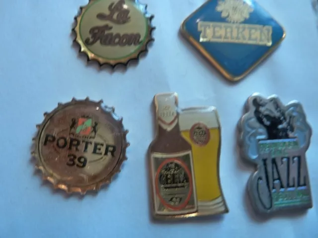 Pin' S  Biere  /  Lot De 5