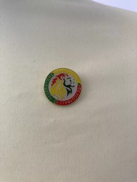 New Senegal National Team Football  Crest Enamel Pin Badge. Price Inc Of Postage