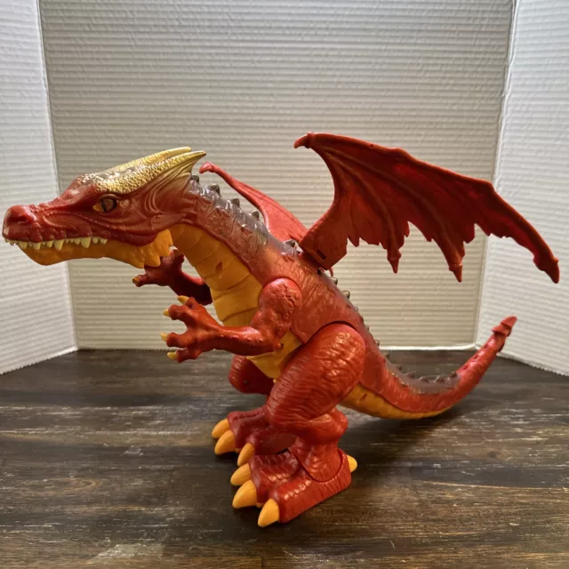 Zuru Robo Alive Fire Breathing Red Dragon Battery Powered Roar and Walking