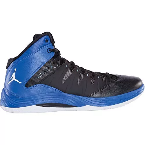 Nike Jordan Prime.Fly Men's Basketball Shoe (599582-007) BLACK/WHITE/GAME BLUE