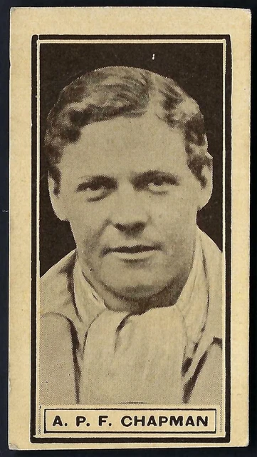 Thomson - The World's Best Cricketers (Mauve) - #10 A P F Chapman, Kent
