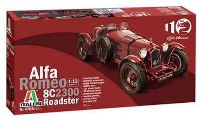 1/12 maquette à monter - ALFA ROMEO 8C 2300 MONZA ROADSTER - ITALERI - ITA4708