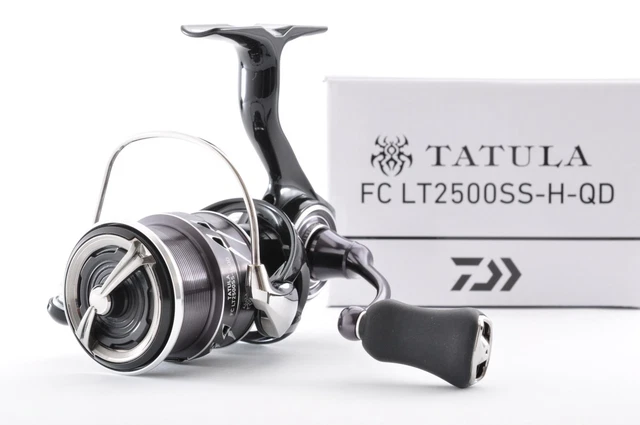 DAIWA TATULA FC LT2500SS-H-QD Spinning Reel 10 uses, No