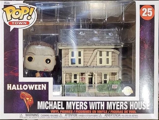 Funko Pop Town Halloween Michael Myers with Myers House #25 - NEW! MINT!