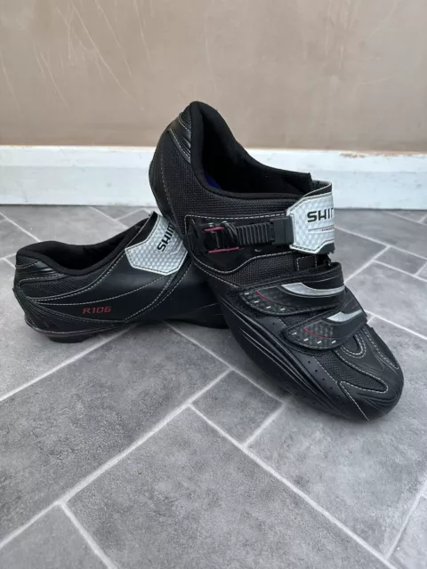 Shimano R106 SPD SL Size 46 Road Cycling Shoes