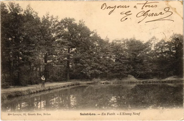 CPA Saint-Leu En Foret, L'Etang Neuf FRANCE (1330276)