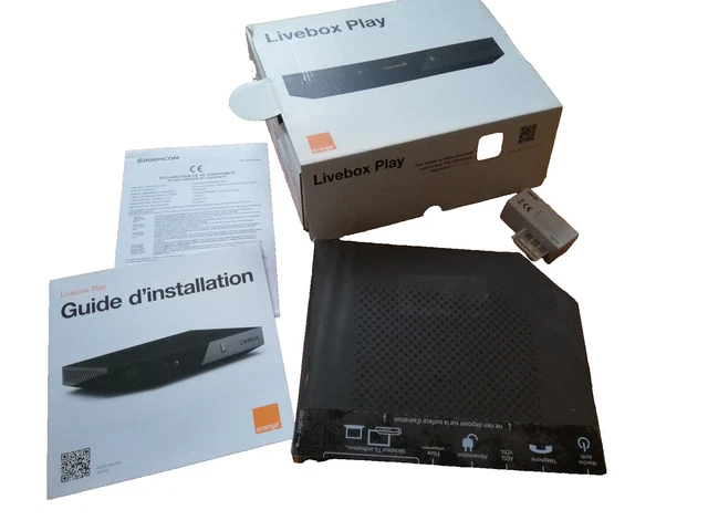 Décodeur TV Orange Livebox Play TV4 (RTIW383) - Occasion Fonctionnel - Couleur Noire