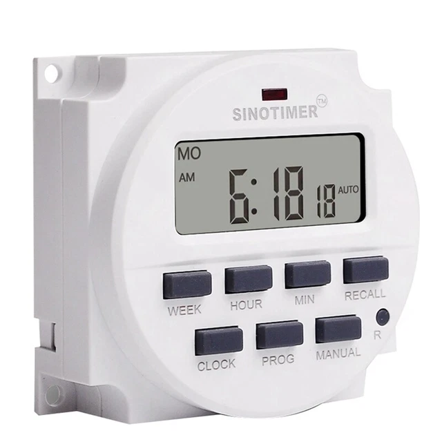 TM618H-1 AC 110V Volt Voltage Output Digital 7 Weekly Programmable K9K9