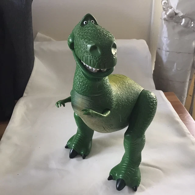 DISNEY PIXAR REX Toy Story Dinosaur Talking Mattel Figure 2011 8” Tall