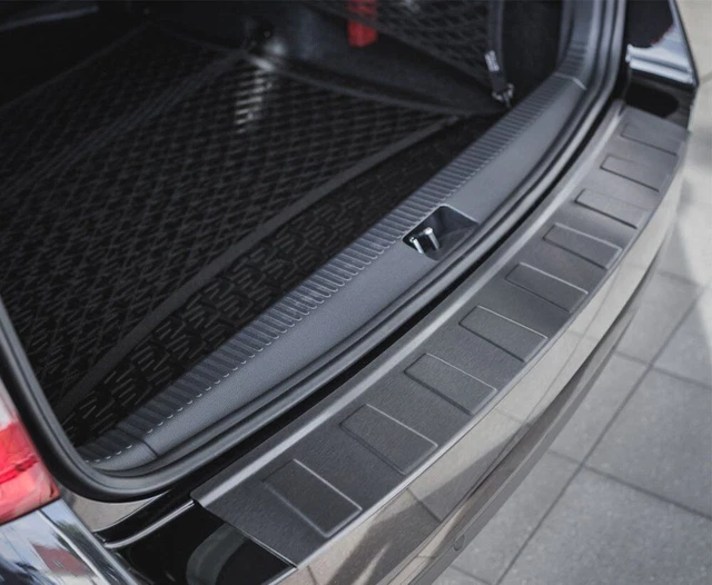 Pour SKODA OCTAVIA 2 1Z KOMBI Protection Du Seuil De Chargement En Aluminium Peint Par Poudrage Mirror Chrome