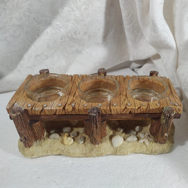 Yankee Candle Beach Dock 3-Tealight Holder
