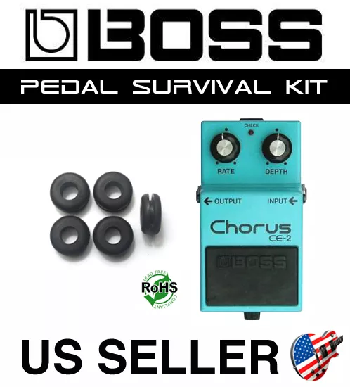 BOSS CE-2 CE-3 Chorus Guitar Pedal Grommet Survival Kit Rubber O-Ring (5 PCS)