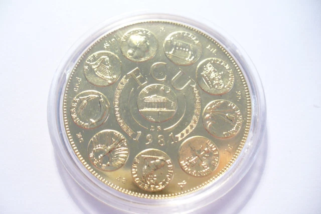 Médaille Bronze Europa 1997 - Monnaie De Paris - Sous Capsule Avec Certificat 41mm