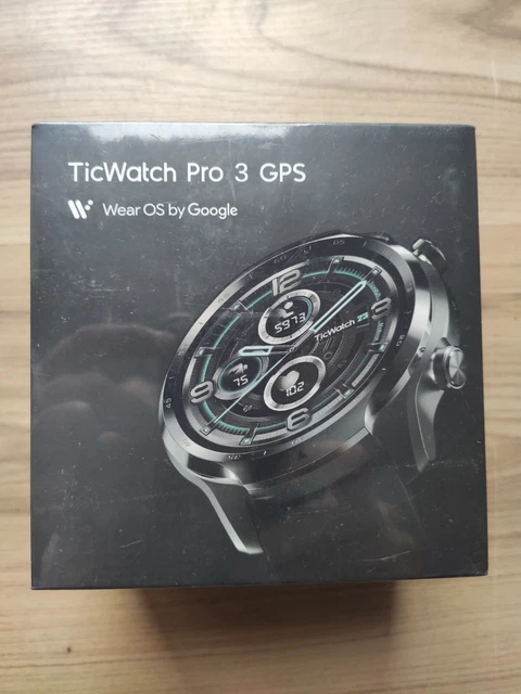 TicWatch 3 Pro GPS Smartwatch mit Google Wear OS