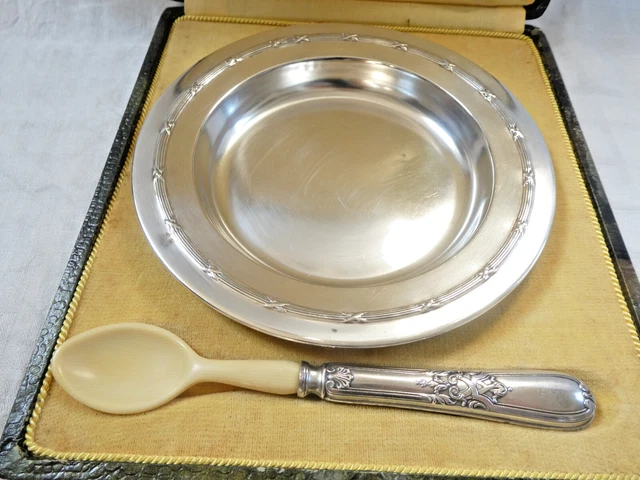Zap Impex Coffret Cadeau Avec Plateau Et Cuillère En Laiton Argenté