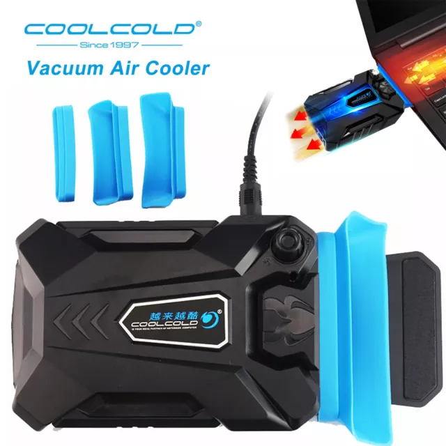 COOLCOLD K27 Portable Cooler USB USB Air Extracting Cooling Vacuum Fan Radiator/