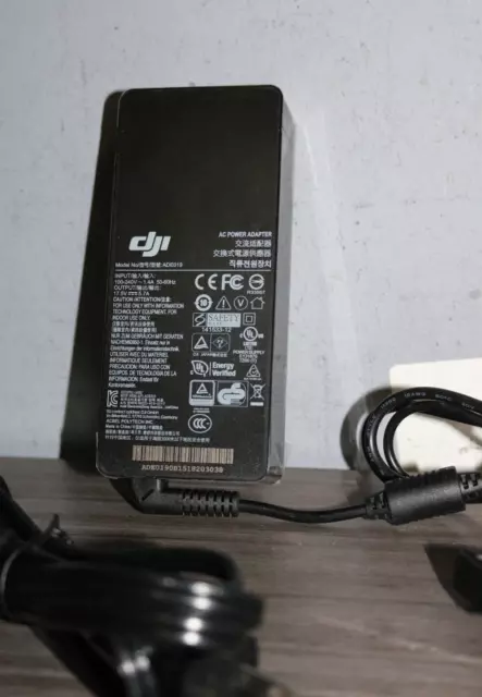 Genuine DJI Phantom 3 Battery Charger / AC Power Adapter, ADE019 , USED .