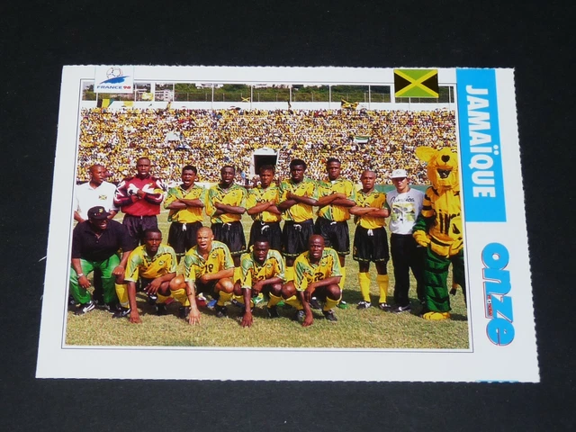 FICHE FOOTBALL ONZE MONDIAL Coupe du monde 1998 Japon