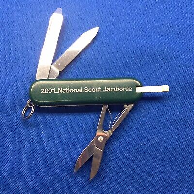 Boy Scout 2001 National Scout Jamboree Knife Victorinox Green