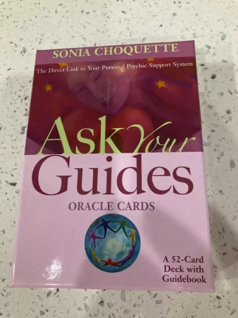 Ask Your Guides Oracle Cards: A 52 Card Deck with Guidebook by Sonia Choquette