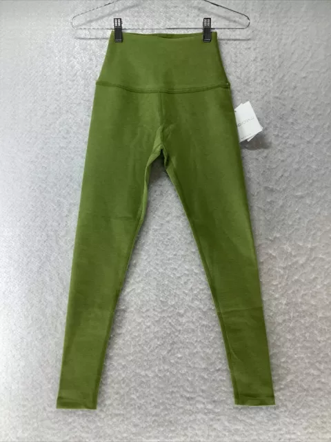 Beyond Yoga Spacedye Caught In The Midi HW Women’s Green Leggings Size XS