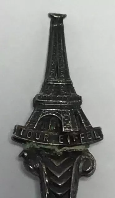 Eiffel Tower Paris, France  Vintage Souvenir Spoon Collectible