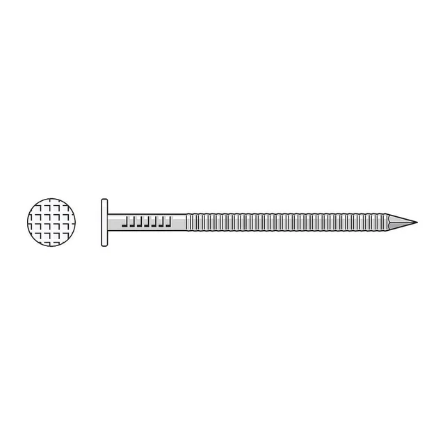 Simpson Strong-Tie S6SNDW1 - 2" x .092 304SS Siding Nail, White 245ct