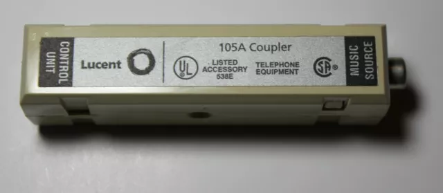 Lucent AT&T Avaya Partner 105A Music On Hold Coupler