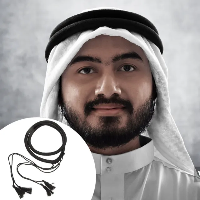 Hairband for Middle East Shemagh Male Arab Turban Headband Dubai Kerchief Man