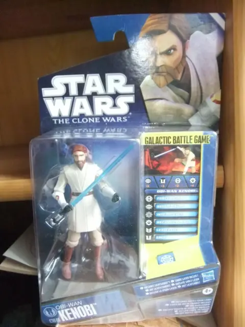 Star Wars - HASBRO - Clone Wars - Obi-Wan Kenobi - Neu & OVP