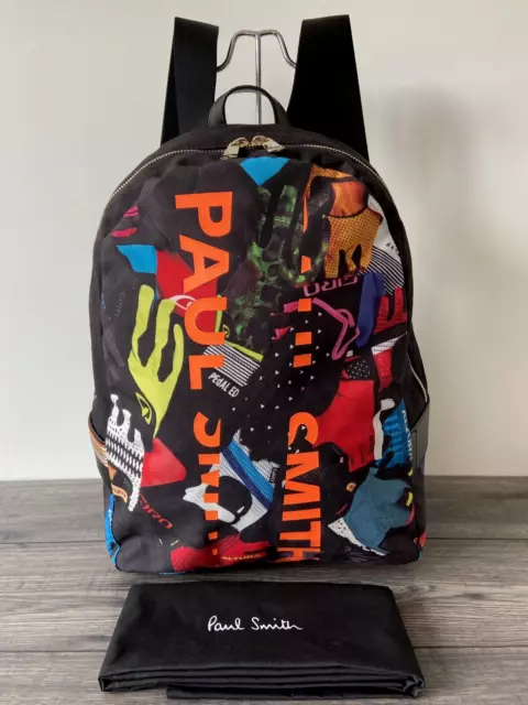 Paul Smith Ciclismo Guantes Mochila Venta Nuevo con Etiqueta