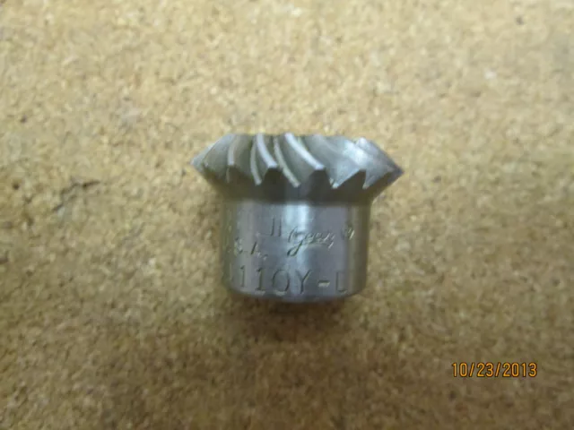 New, Boston Lsa110Y-L Spiral Miter Gear, 18 Teeth, 3/8"Bore, 18 Dp, Left Hand.