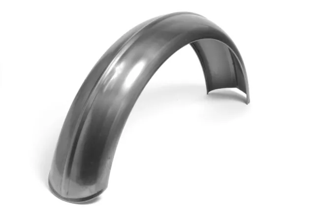 Schutzblech rund universal mit Sicke 135mm x 695mm Stahl, Customfender ribbed