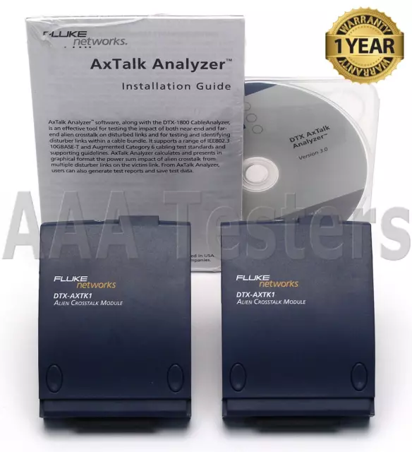 Fluke Networks Dtx-Axkit Alien Crosstalk Module Set DTX-AXTK1