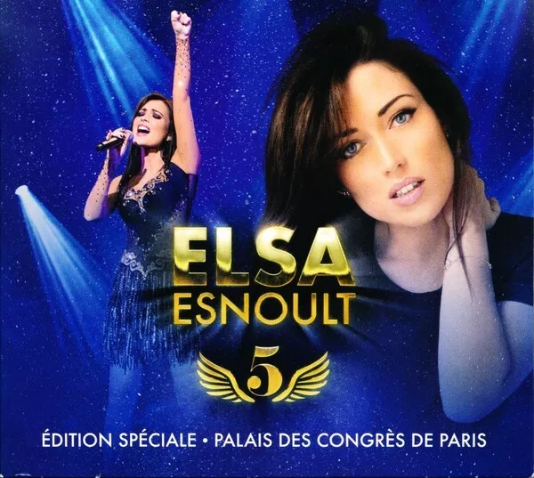 Digipack Cd Album+Dvd Live Elsa Esnoult 5 Edition Speciale Collector Comme Neuf