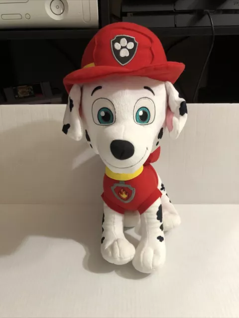 PAW PATROL DALMATIAN Marshall Plush 15” Fire Dog Stuffed Nickelodeon ...