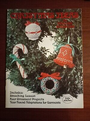 Folleto 1982 Little Stitches Ideas de Navidad para fumar inglés para principiantes